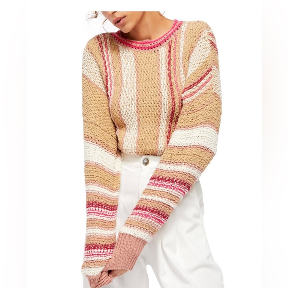 Free people show me love sweater